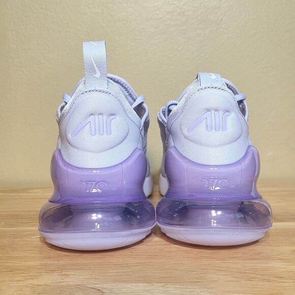 Nike Air Max 270 Running Shoes Amethyst Tint Purple White AH6789-502 Women's 8.5 - Picture 5 of 8